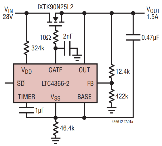 LTC4366HTS8-2 TRPBF